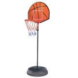 Cos de baschet metalic cu inaltime reglabila, 1,53-1,72 m, include minge si pompa, CMCLASS