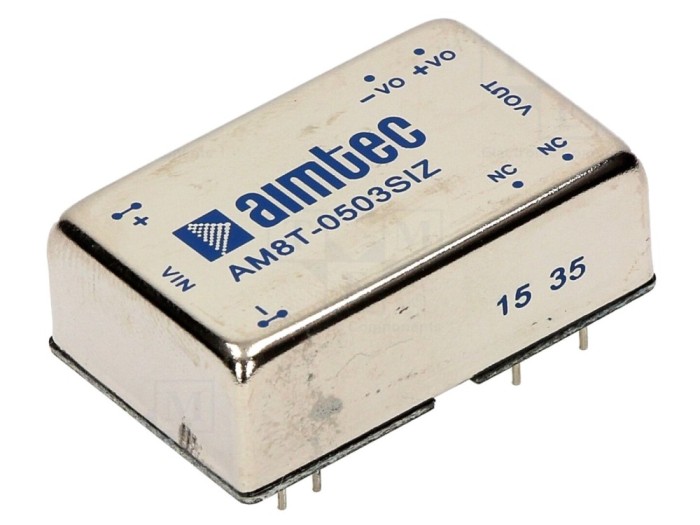 Convertor DC/DC 3,3V 1,6A, 4,5-9V