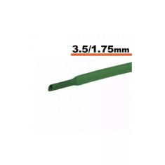 Tub termocontractibil verde 3mm/ 1.5mm 0.5m