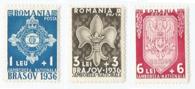 Romania, LP 115/1936, Jamboreea Nationala Brasov, MNH foto