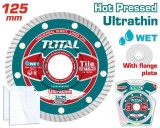 TOTAL - DISC DIAMANTAT ULTRASUBTIRE - 125X22.2MM (INDUSTRIAL) PowerTool TopQuality
