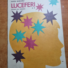 carte pentru copii - luceferi - de petita silvestru-din anul 1987