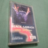 Cumpara ieftin CASETA AUDIO BLACK SABBATH -CROSS PURPOSES RARA!!!! ORIGINALA, Populara