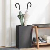 vidaXL Suport pentru Umbre Negru 28x12x41 cm Oțel