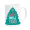 Cana alba personalizata &quot;Happy New Year&quot;, INOVATIX&reg;. 330ml