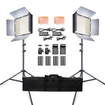 Kit Lumina Led video,Studio foto,baterie 600 Led 5500K,Trepied foto