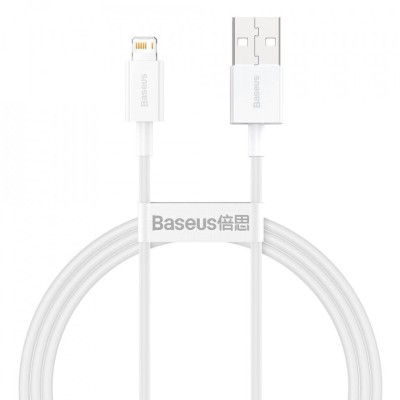 Cablu Baseus Superior CALYS-A02 1m, alb foto