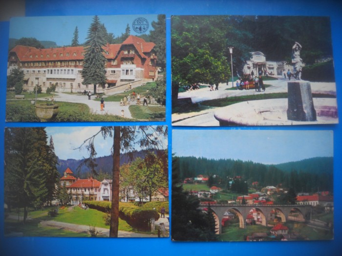 HOPCT LOT 3788 -4 CARTI POSTALE-BORSEC -JUD HARGHITA-CIRCULATE