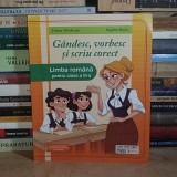 DIANA MOLDOVAN - GANDESC, VORBESC SI SCRIU CORECT * LIMBA ROMANA PENTRU CLASA A III-A , 2024 *
