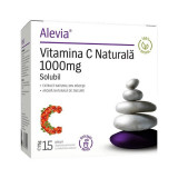 VITAMINA C NATURALA 1000MG 15DZ, Alevia