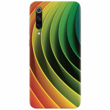 Husa silicon pentru Xiaomi Mi 9, 3D Multicolor Abstract Lines