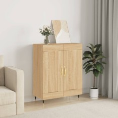 vidaXL Servantă, stejar sonoma, 69,5x34x90 cm, lemn compozit 830175
