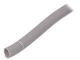 Tub Protectie Cabluri PVC Gri 25mm Lungime 50m Rezistent UV