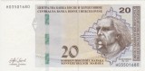 Bosnia Hertegovina 20 marci konvertibilnih maraka marka 2019 XF+