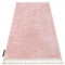 Covor Berber 9000 roz Franjuri shaggy, 240x330 cm