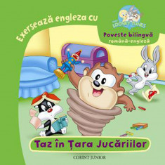 Baby Looney Tunes. Exerseaza engleza cu taz in tara jucariilor bilingv foto