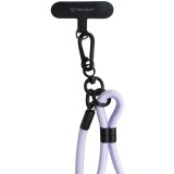 Snur textil Techsuit RCS1-32 pentru telefon, lila deschis