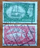 ANGLIA(U.K)-1951--''KING GEORGE VI''-2val ''(cat MI.=3e)-stamp. -Vezi-Scan poze si catalog.