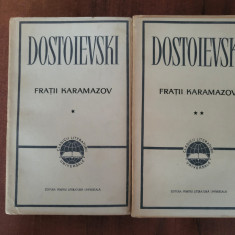 Fratii Karamazov vol.1 si 2 de F.M.Dostoievski