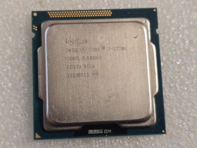 Procesor Intel Core i7 3770K IvyBridge, 3500MHz, 8MB, socket 1155 - poze reale foto