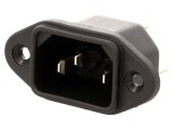 Conector Alimentare AC Soclu Tată 10A 250V