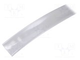 Manșon termocontractabil 2:1 25,4mm transparent TASKER
