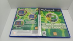 Joc PS2 The Ultimate Sports Quiz (ID 000239)