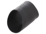 Fiting termocontractibil unghi 27mm negru