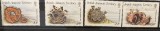 PC353 - Teritoriul Antarctic Britanic (BAT) 1989 Licheni, serie MNH, 4v