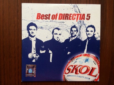 Direcția 5 best of SKOL bere reclama promo compilatie cd disc selectii muzica pop rock cat music 2009 VG+ foto