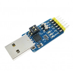 serial module 6 in 1 CP2102 usb turn TTL 485 232 3.3V / 5V compatible foto