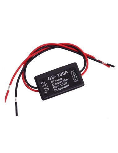 Modul stroboscop / flash pentru franare de urgenta 12/24v