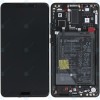 Huawei Mate 10 (ALP-L09, ALP-L29) Capac frontal al modulului de afișare + LCD + digitizer + acumulator negru 02351QAH