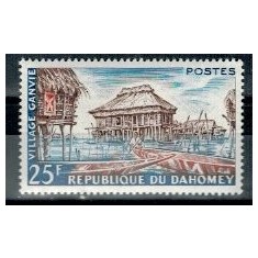 Benin (Dahomey) 1960 - Arhitectura, Mi 173 neuzat