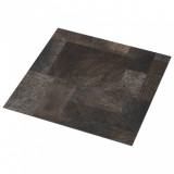 Cumpara ieftin Placi pardoseala autoadezive maro structura lemn 5,11 m&sup2; PVC