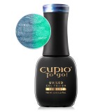 Oja semipermanenta termica glitter Poison Green 15ml, Cupio