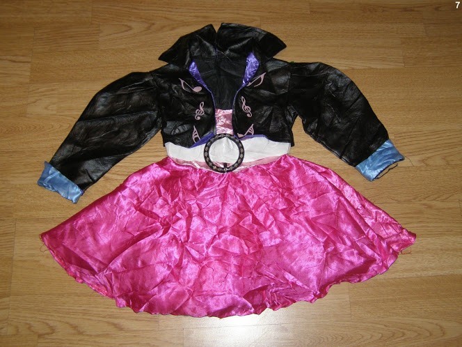 costum carnaval serbare rochie dans rock&roll pentru copii de 3-4 ani costum carnaval serbare rochie dans rock&roll pentru copii de 3-4 ani