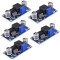 Set 5 Bucăți &ndash; Modul XL6009 DC-DC Boost Converter 4A Step-Up cu Tensiune Reglabilă 3V&ndash;32V la 5V&ndash;35V