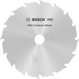 Bosch PRO Construct Wood - Panza fierastrau circular lemn cu cuie 235x30/25x2.8 mm 16 dinti