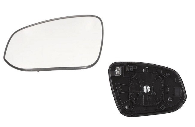 Geam oglinda exterioara cu suport fixare Toyota Rav4 (Xa40), 12.2015-; Hilux (N120), 06.2016- , Inaltalander (U50), 10.2016-; Rav4 (Xa40), 01.2013-02