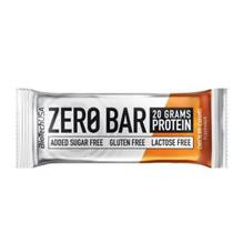 Baton cu Proteine Zero Bar Ciocolata cu Caramel 50 grame x 20 bucati Bio Tech USA Cod: BTNZERBRCC foto