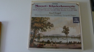 Mozart - concerte pt. pian -kv. 367, 382, 386- Karl Engel foto