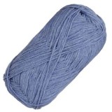 Ghem de fire de tricotat albastru 50g pentru artizanat, CMCLASS