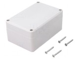 Carcasă universală polistiren gri 78mm x 118mm x 54mm