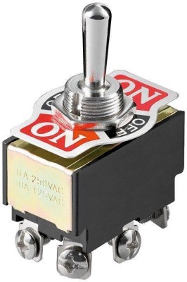 Comutator 2x ON-OFF-ON 6 pini 250V 6A Goobay foto