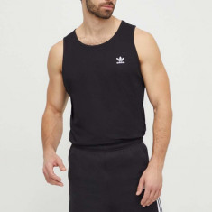 adidas Originals tricou din bumbac bărbați, culoarea negru IA4801