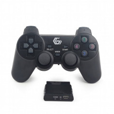 Gamepad Gembird JPD-WDV-01 Wireless dual vibration PS2/PS3/PC foto