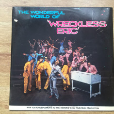 Wreckless Eric - The Wonderful World (1978,UK) Vinil verde New Wave / Punk .