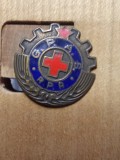 Insigna Crucea Roșie Donator RPR