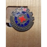 Insigna Crucea Roșie Donator RPR